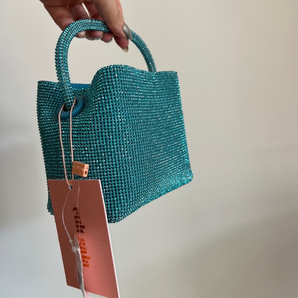 CULT GAIA Nile Solene Mini Crystal Top Handle Bag - Picture 4 of 4